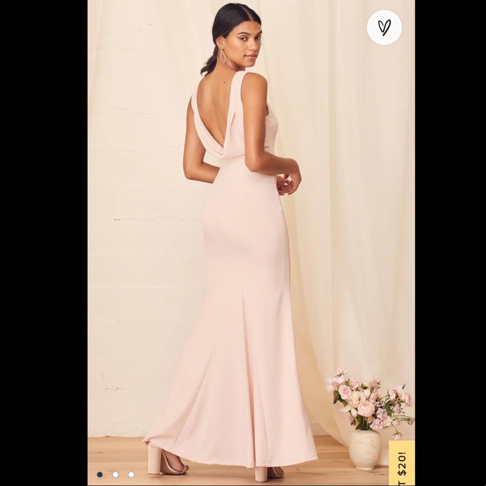 Long Backless Maxi Dress